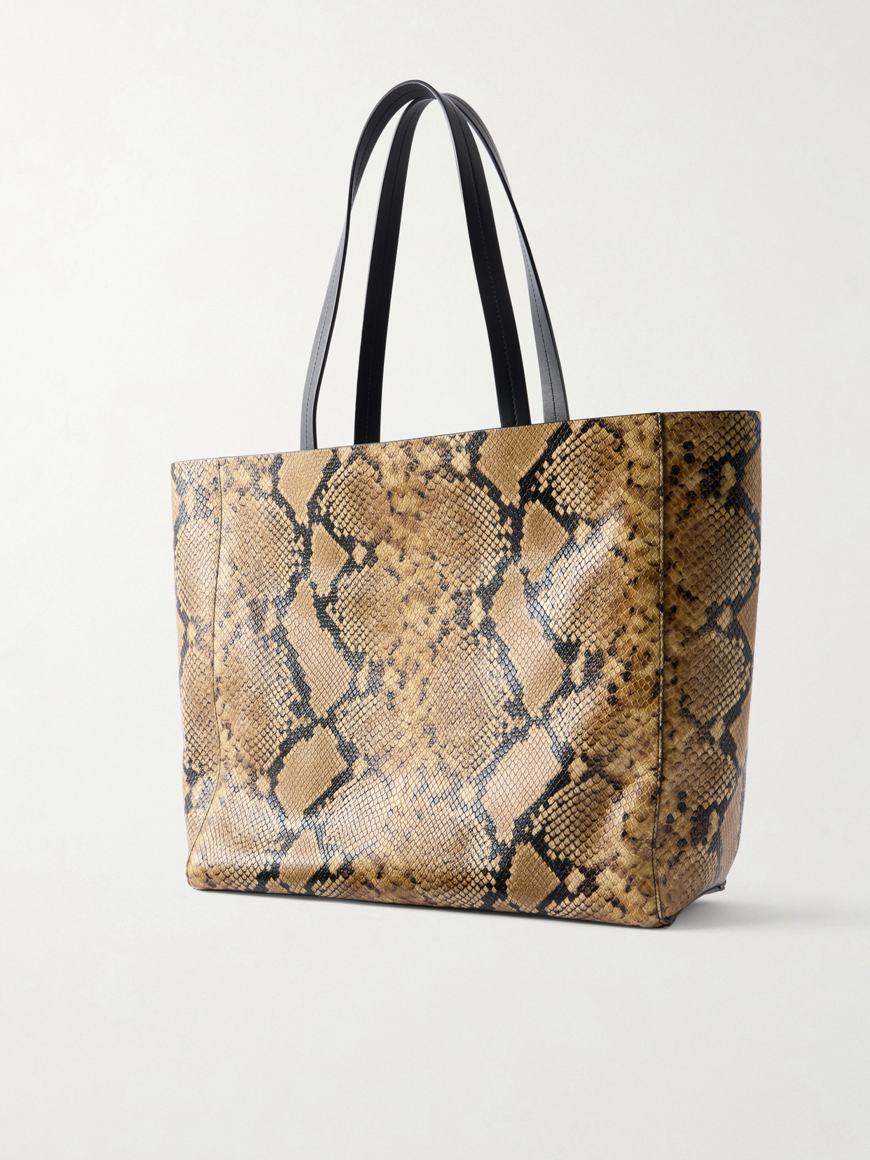 Keith Medium Animal-print Leather Tote - Animal Print