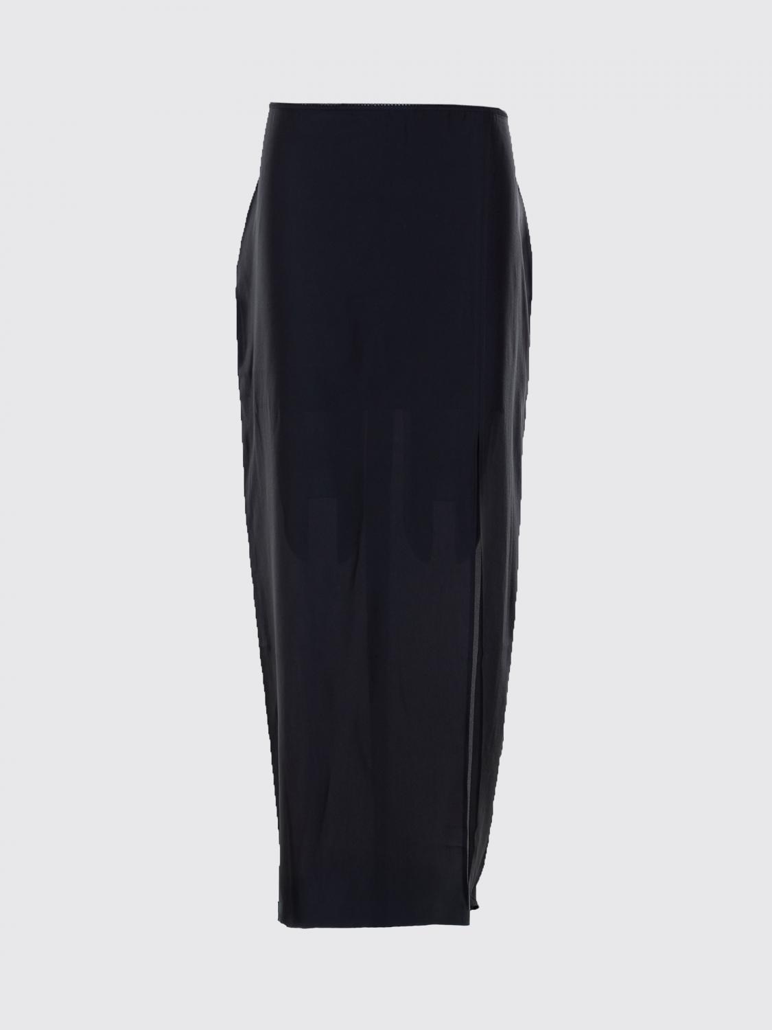 Skirt Woman color Black