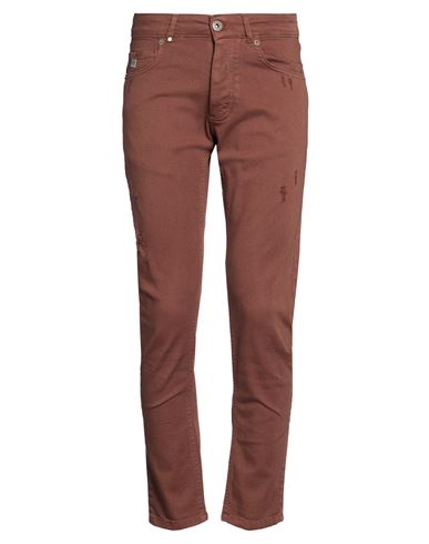 Bl.11 Block Eleven Man Jeans Brown Size 28 Cotton