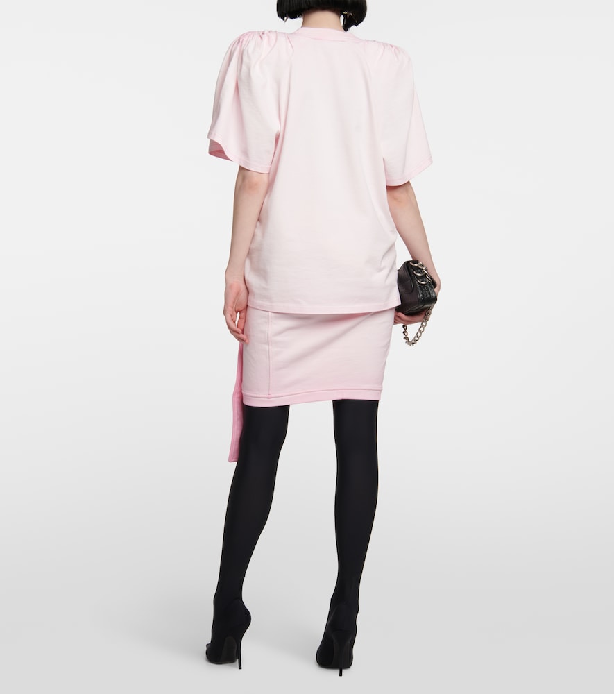 Embroidered cotton top