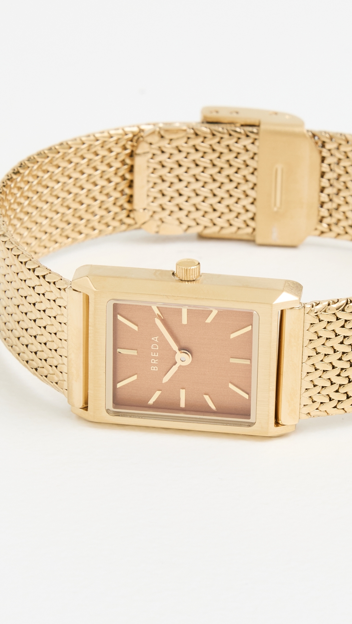Virgil Tethered Watch 20mm Gold/Ochre One Size