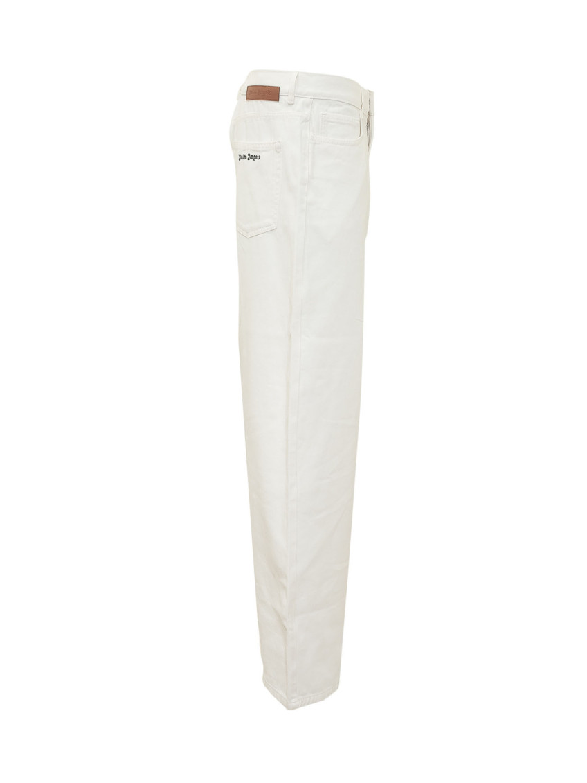 Palm Angels - logo denim jeans five pocket design