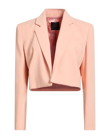 Woman Blazer Salmon pink Size 6 Polyester, Elastane