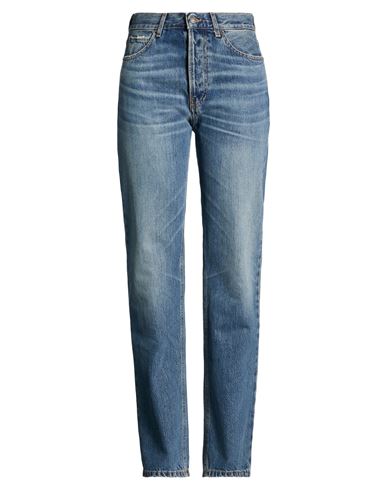 Woman Jeans Blue Size 24 Cotton
