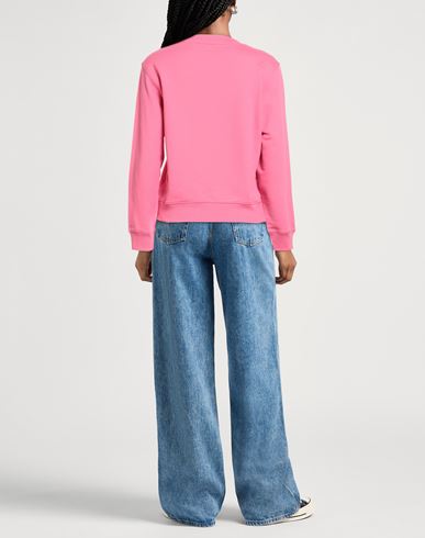 Couture Woman Sweatshirt Fuchsia Size 12 Organic cotton