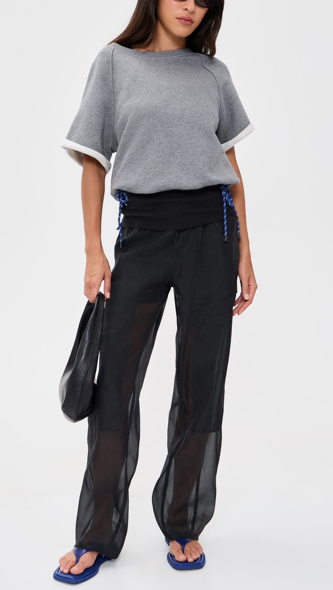 Atlas Organza Pants Black