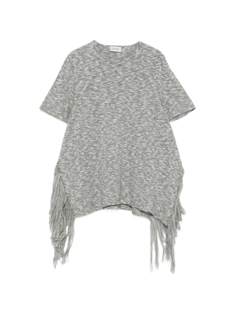 Cotton fringed t-shirt