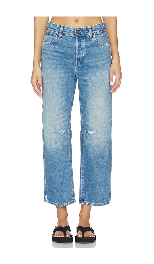 Madewell Darted Barrel Jeans in Blue. - 23 also , 25, 26, 27, 28, 29, 30, 31