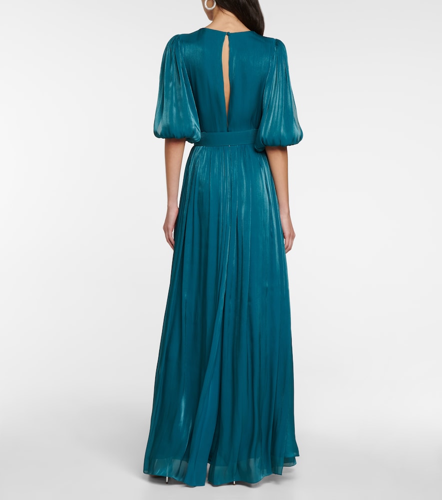 Exclusive to Mytheresa - Brennie iridescent georgette gown