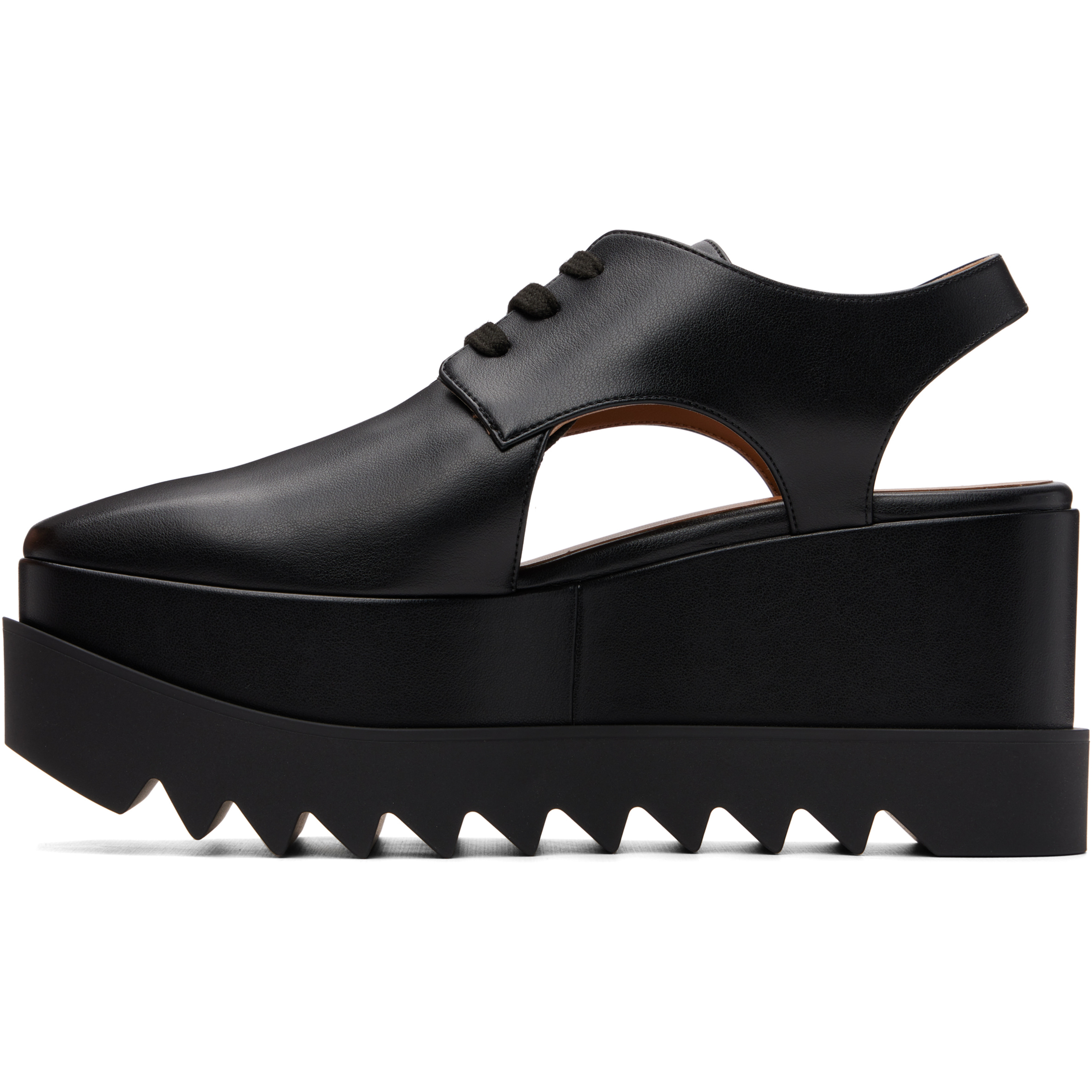 Black Elyse Slingback Derbys