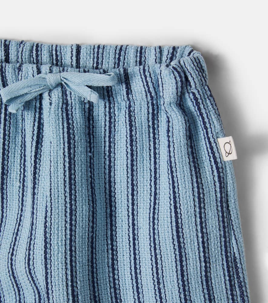 Baby Enzo striped cotton pants