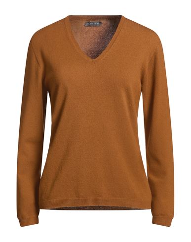 Woman Sweater Brown Size M Cashmere