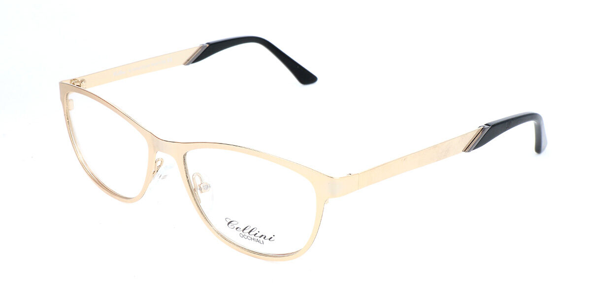 Cellini 0103 B Occhiali da Vista Oro per Donna Solo Montatura