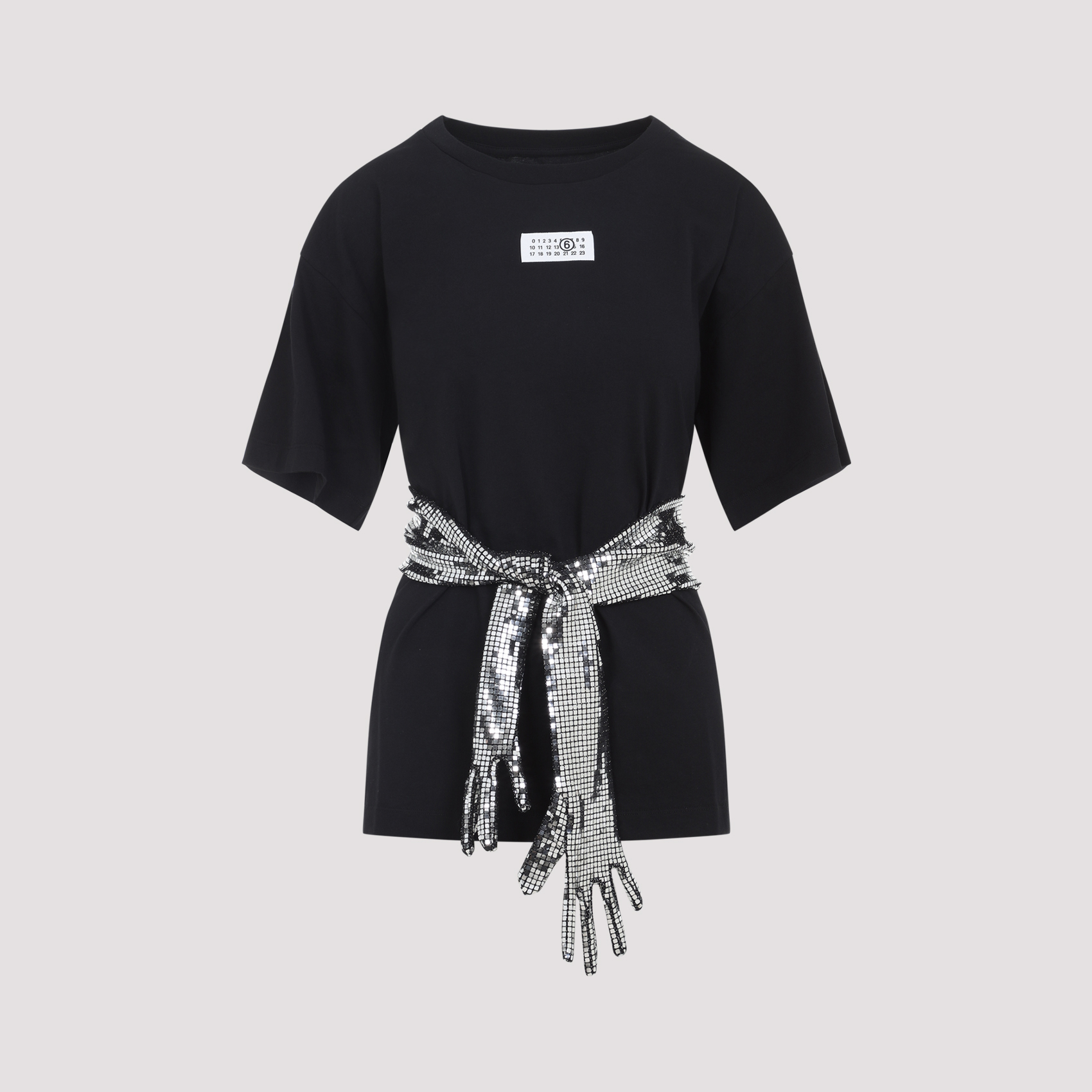 T-shirt Black Cotton Tshirt - Women