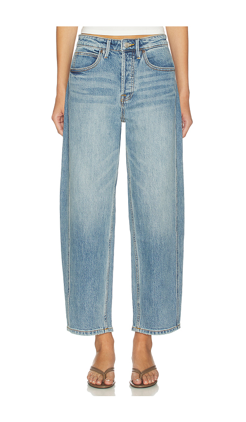 Good American Vintage Barrel Ankle Jeans in Blue. 20. Also , 10, 12, 16, 18, 2, 4