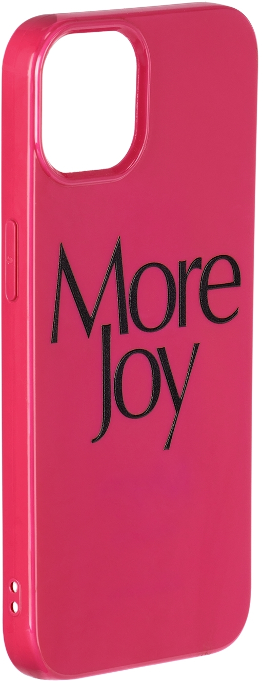 Pink More Joy iPhone 13 case