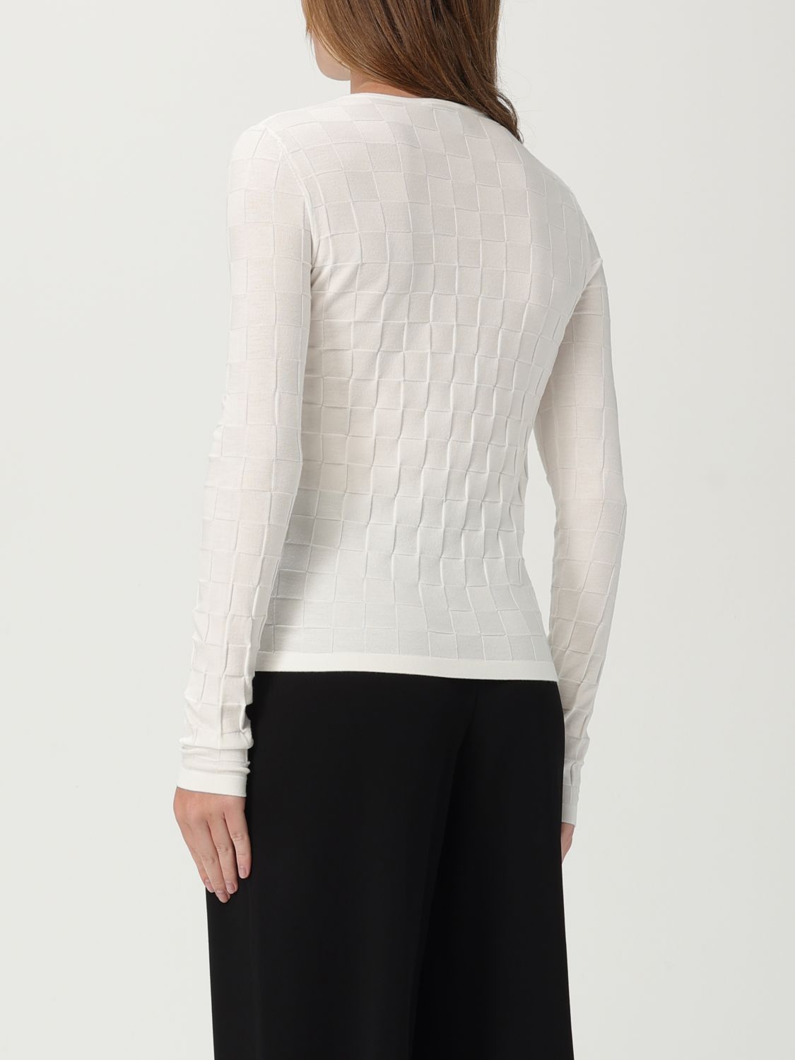 Sweater Woman color Yellow Cream