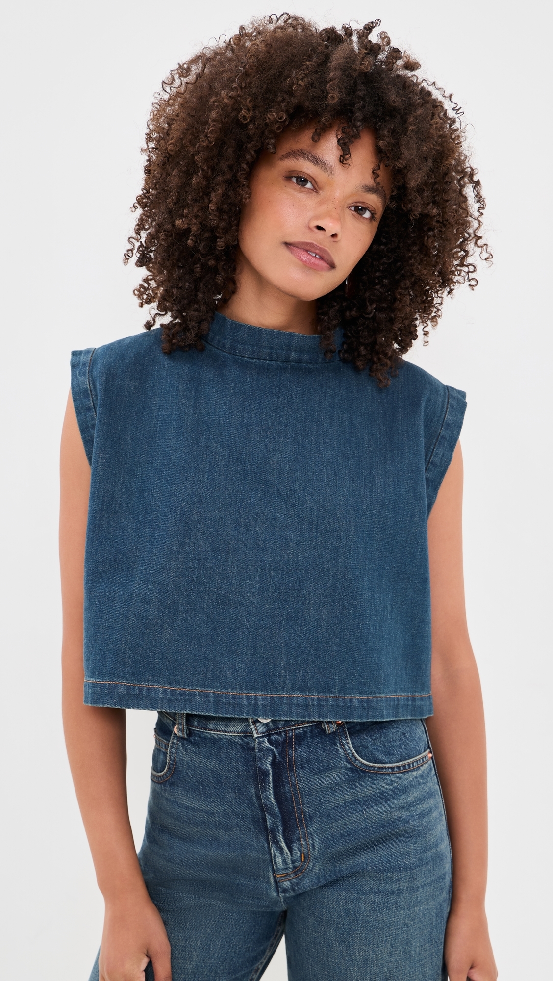 Bacchus Top Muddy Indigo