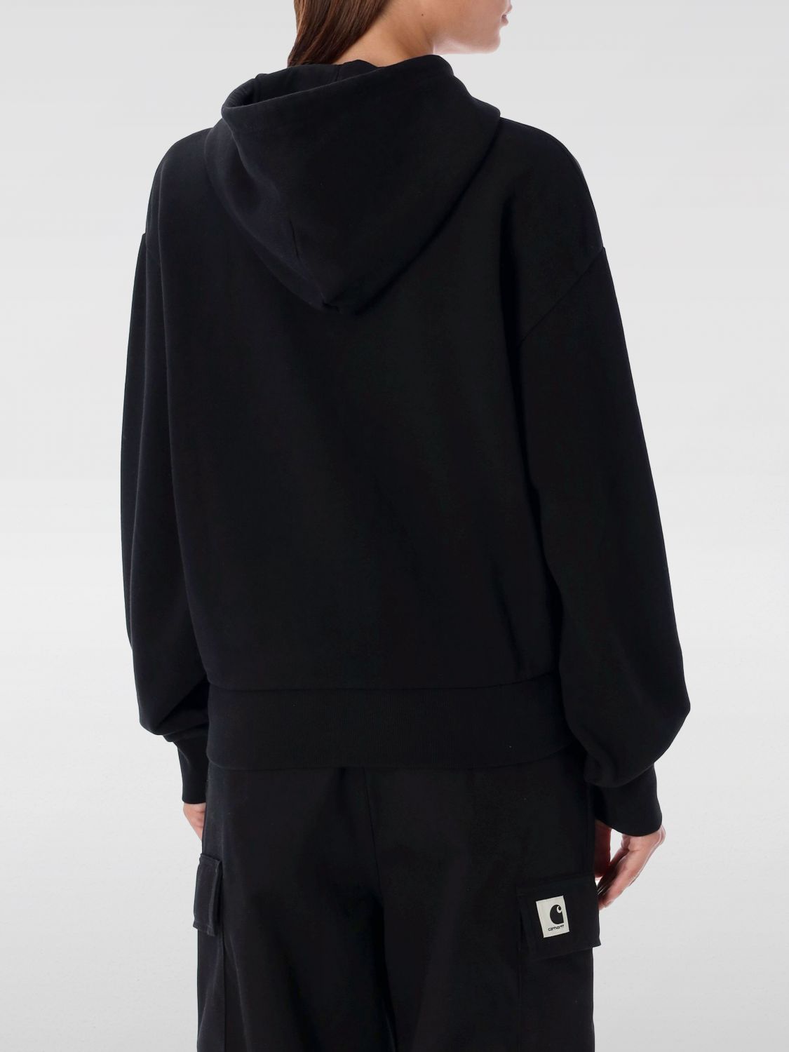 Sweatshirt Woman color Black