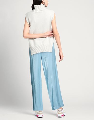 Woman Pants Sky blue Size 2 Viscose, Polyester