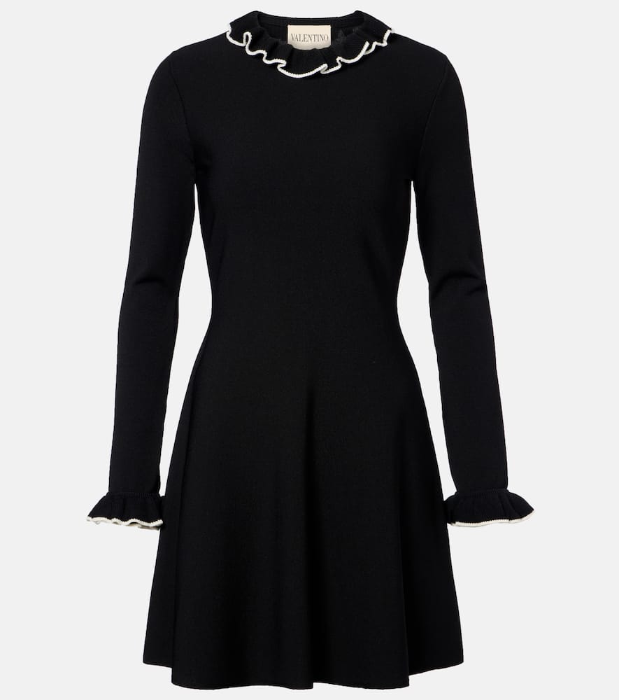 Ruffled minidress