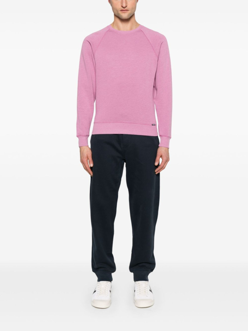 Navy Blue Jersey Sports Trousers