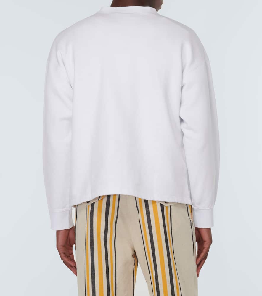Ironworks cotton jersey sweatshirt