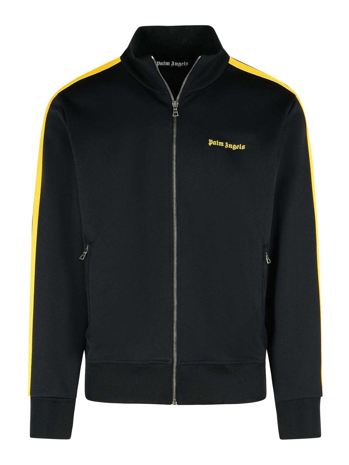 Track Black Polyester Sweatshirt