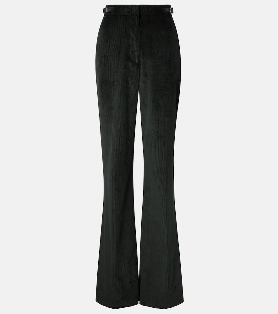 Vesta cotton corduroy flared pants