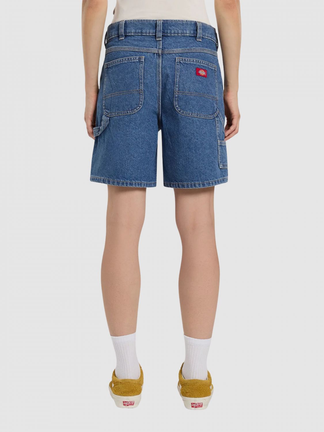 Shorts Woman color Denim