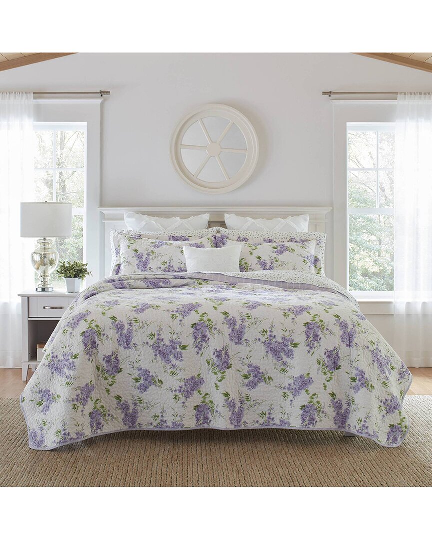 Keighley of Cotton Reversible Quilt Set