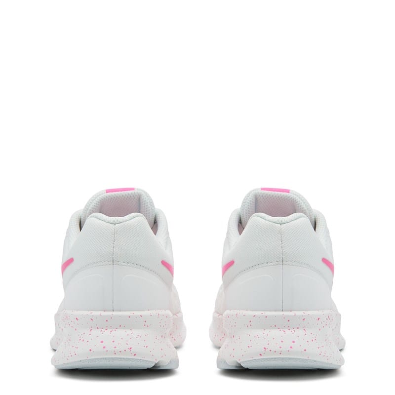 Women's Run Swift 3 Running Shoes (White/Pink)