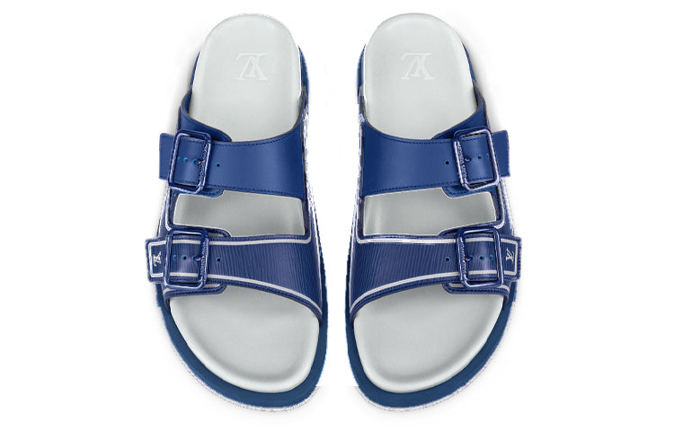 LV Trainer Sandals 'Navy'