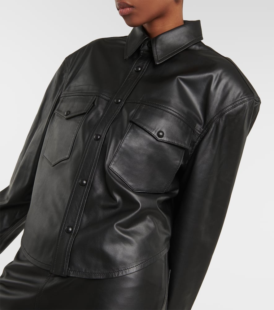 Leather jacket