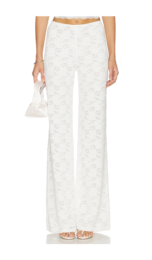 MAJORELLE Favela Pant in Ivory. XL. Also in