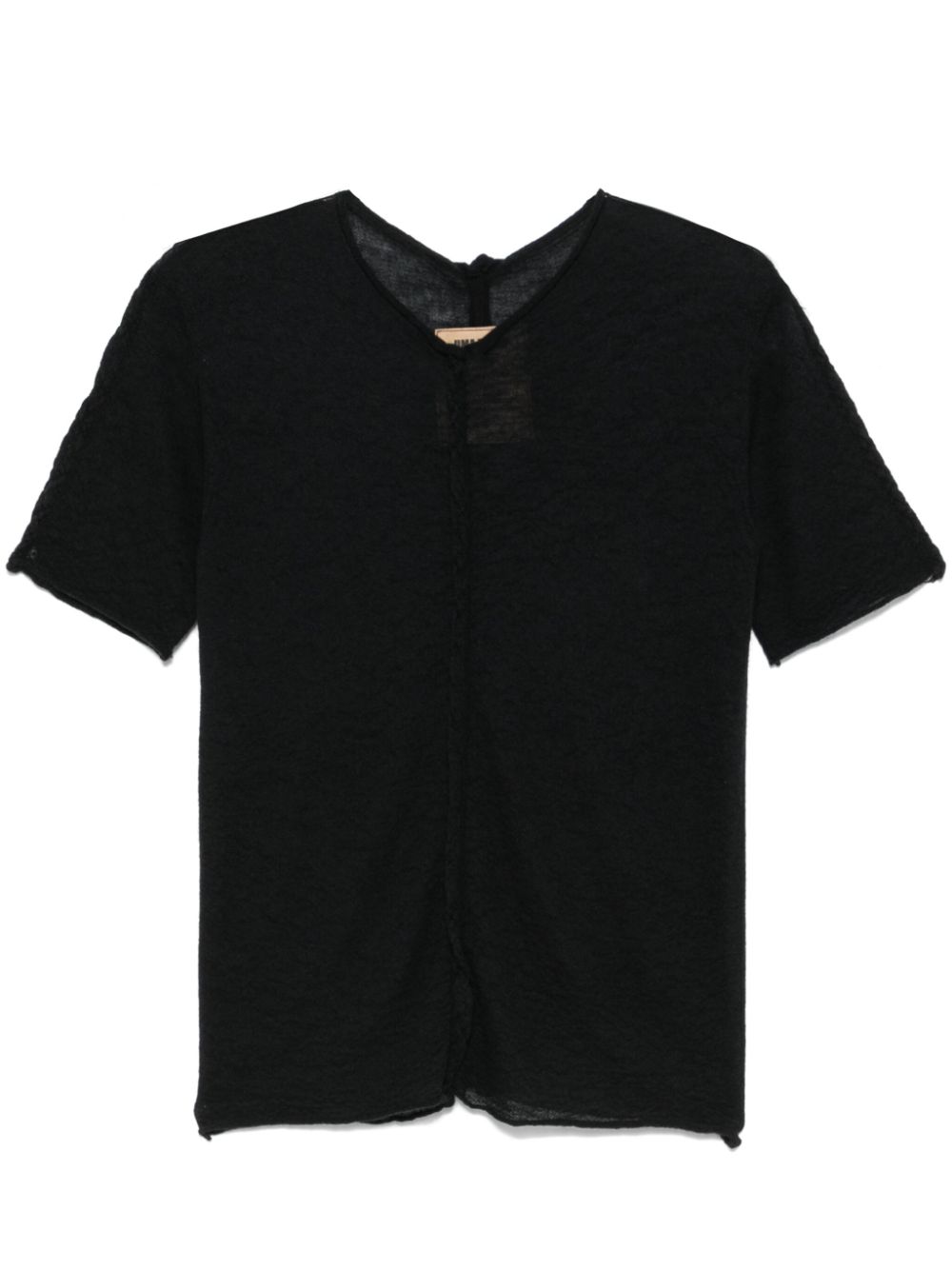 Cashmere T-shirt - Black