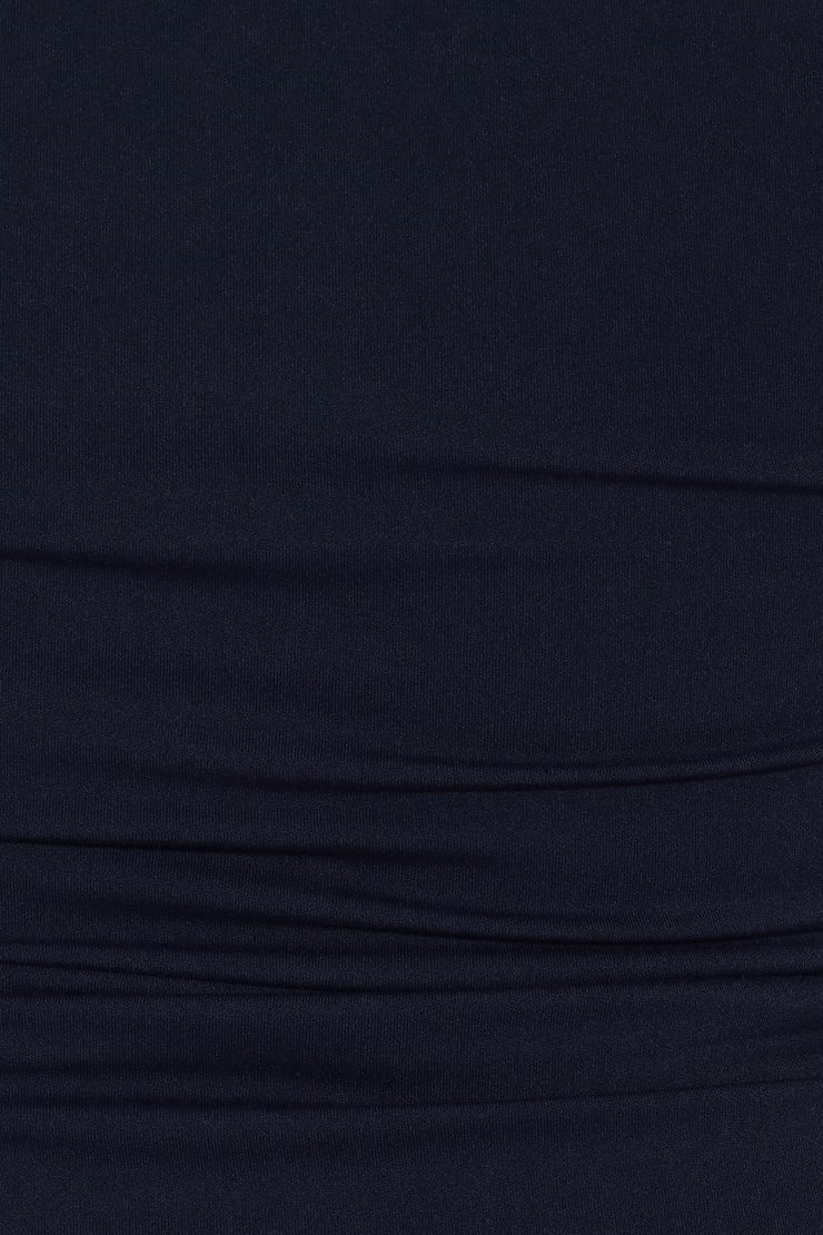 Sleek Underbust T-Shirt - Navy - Women Clothing
