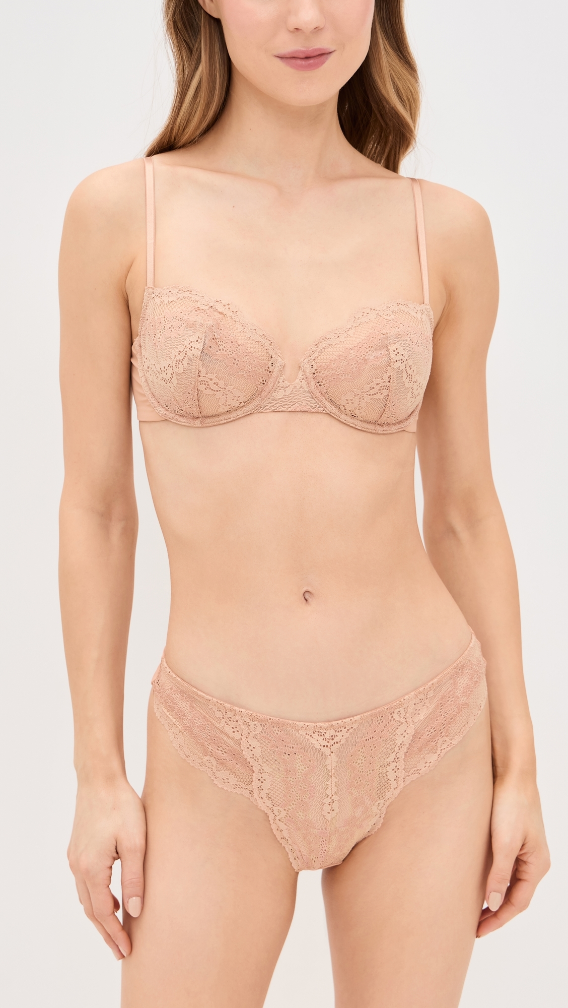 Impress Balconette Underwire Bra Ginger/Terracotta 30DDD