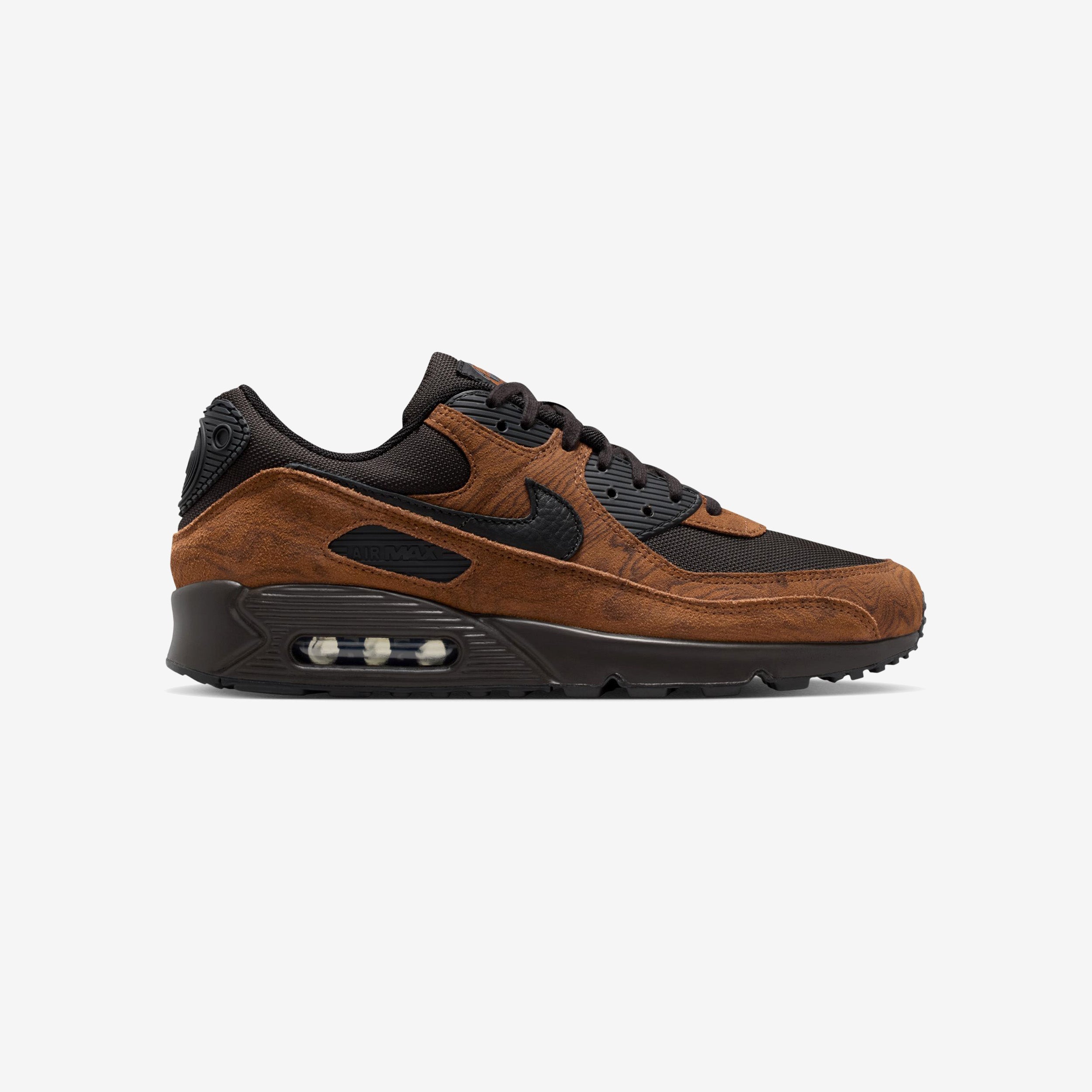 Nike | Air Max 90 Premium - LT BRITISH TAN/BLACK-VELVET BROWN - male