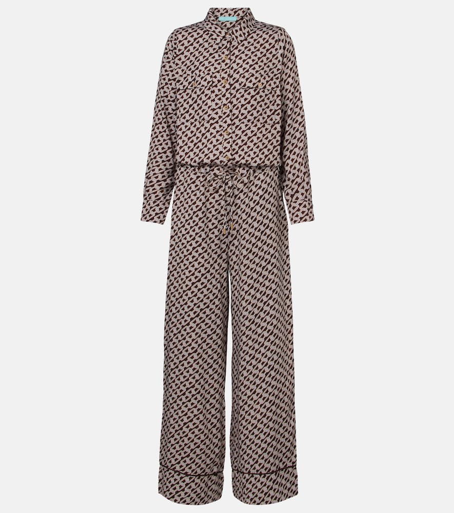 Una printed jumpsuit