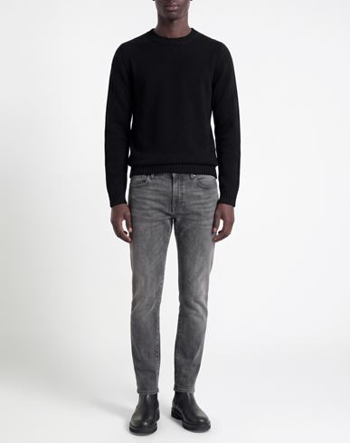 Man Sweater Black Size 36 Wool