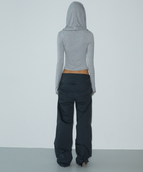 Drape Hood T-shirt