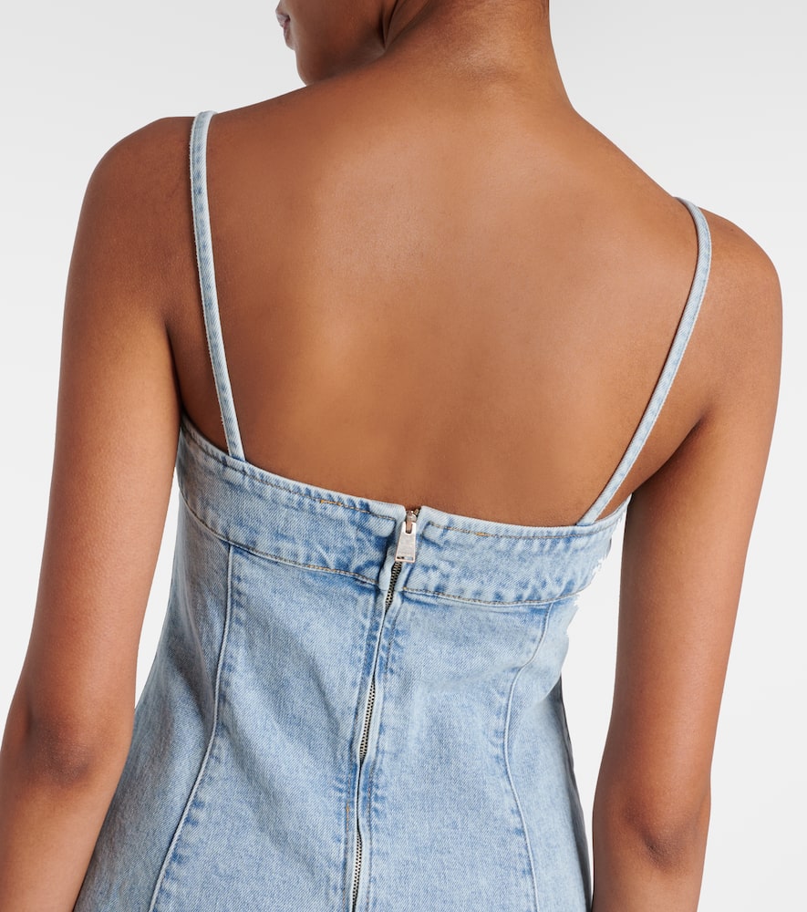 Clarissa denim midi dress
