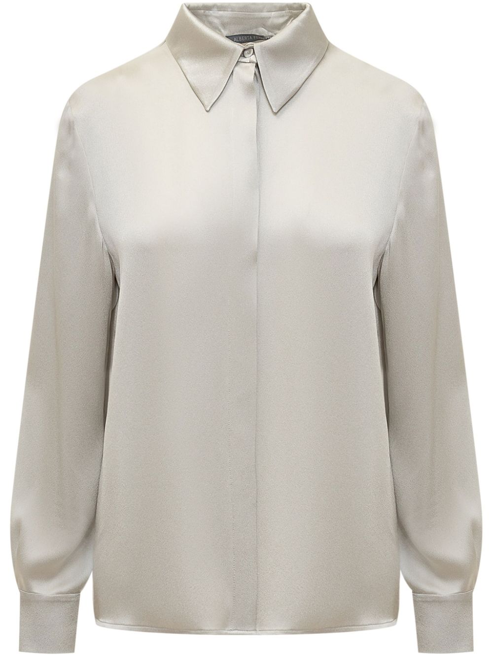 Satin shirt - Grey