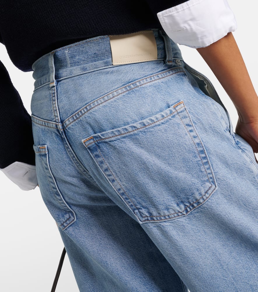 Beverly high-rise wide-leg jeans
