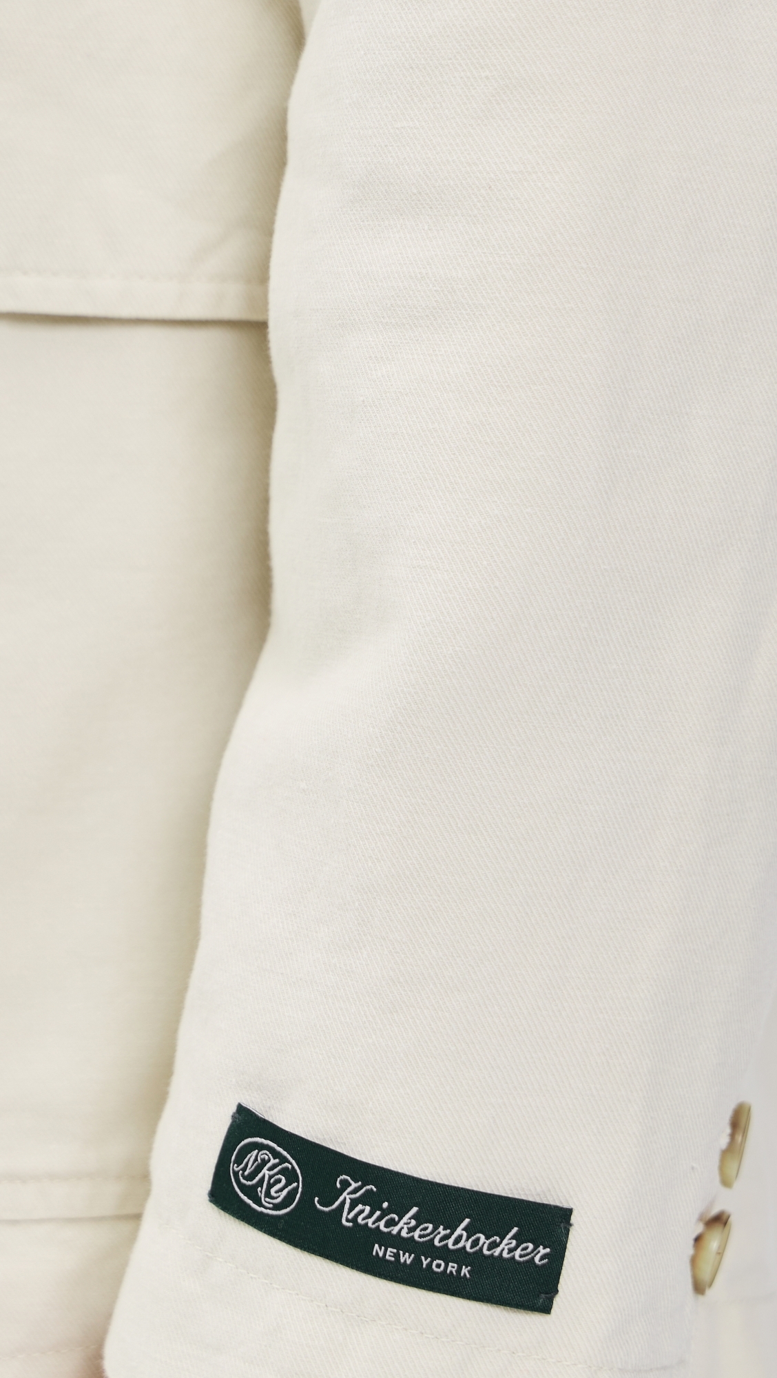 Lane Twill Cotton & Linen Suit Jacket Birch