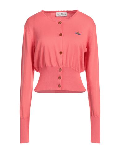 Woman Cardigan Coral