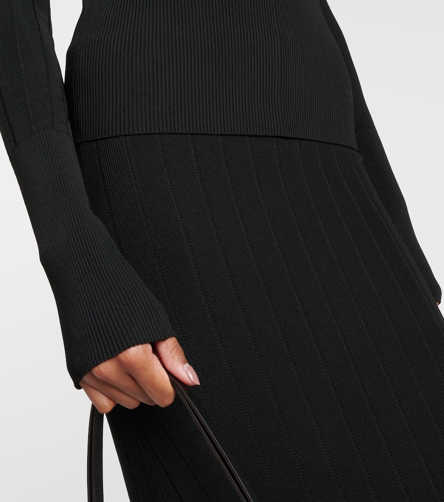 Le Haut Pralu logo ribbed-knit top
