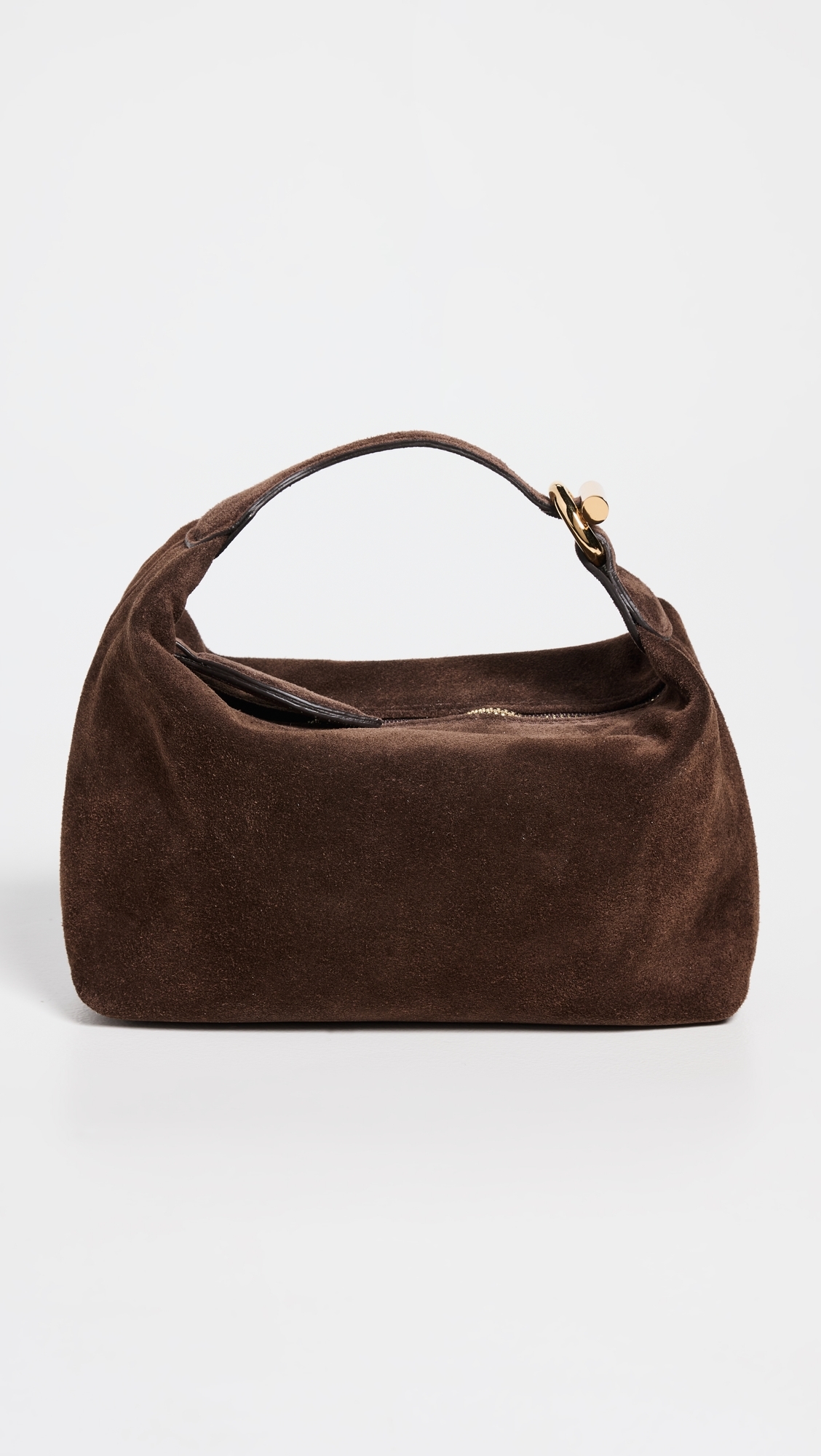 Pillow Pouch Micro Bag Dark Brown One Size
