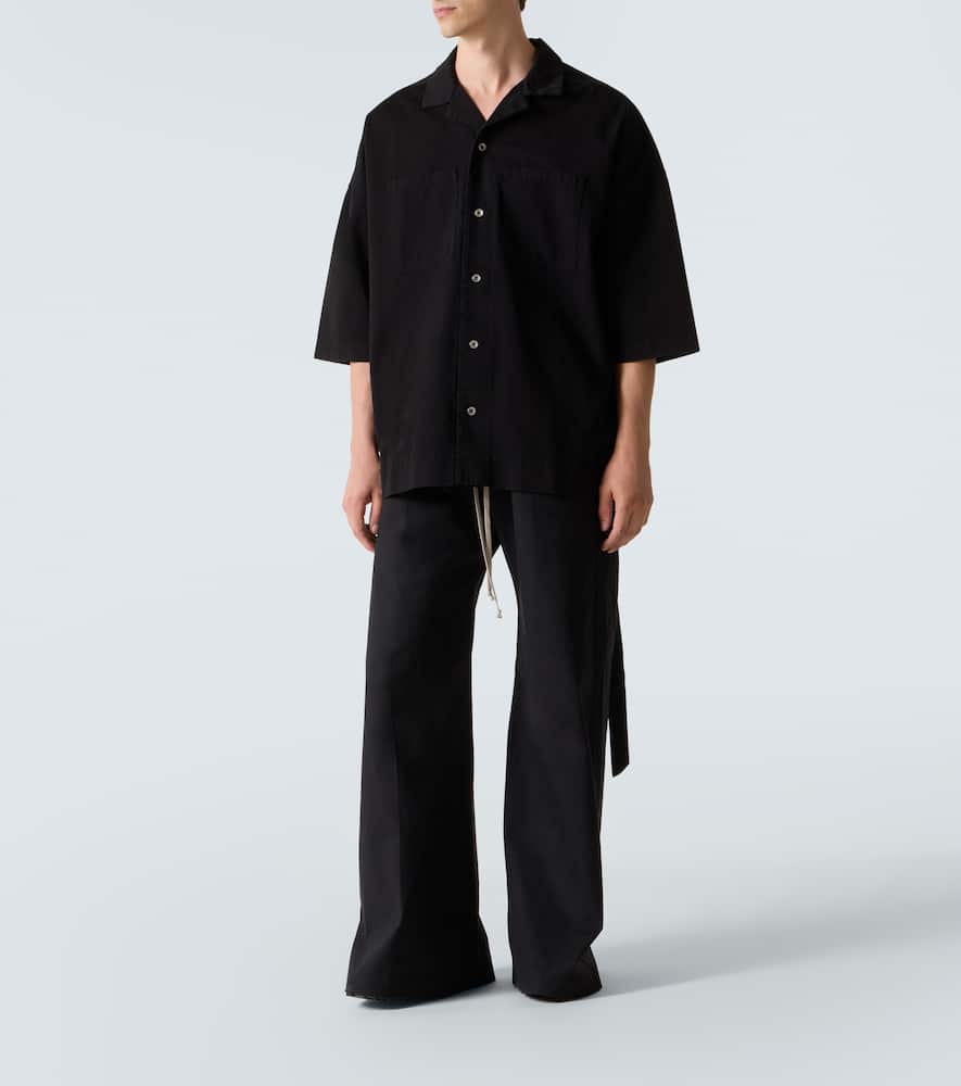 Magnum Tommy oversized cotton twill shirt